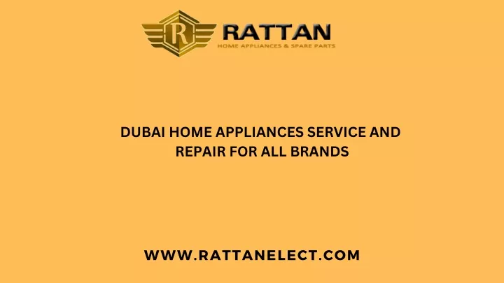 dubai home appliances service and repair