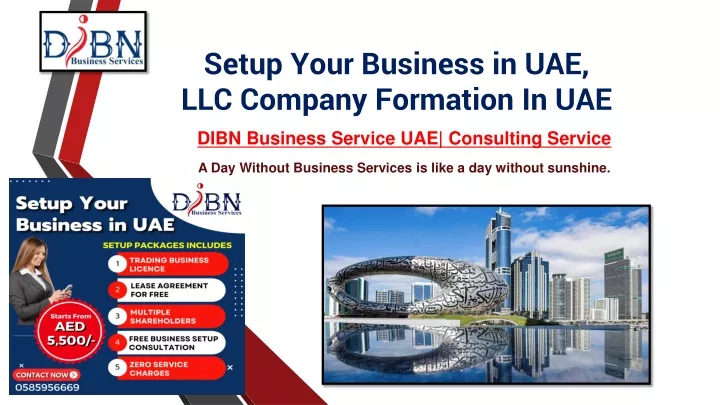setup your business in uae llc company formation in uae