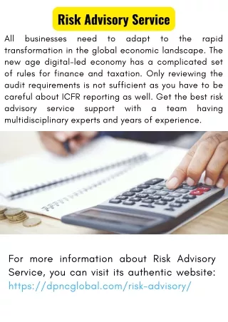 risk advisory service