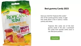 Best Gummy Candy 2023