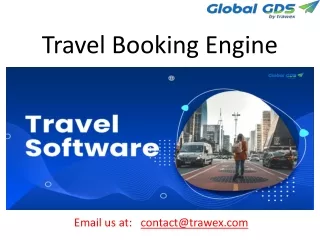 travel booking engine