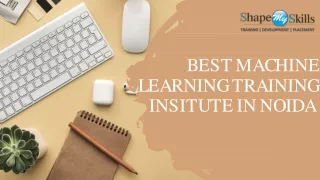 Best machine learning training insitute in Noida