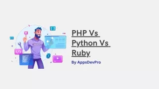 php vs python vs ruby by appsdevpro