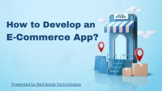 How to Develop an E-Commerce App