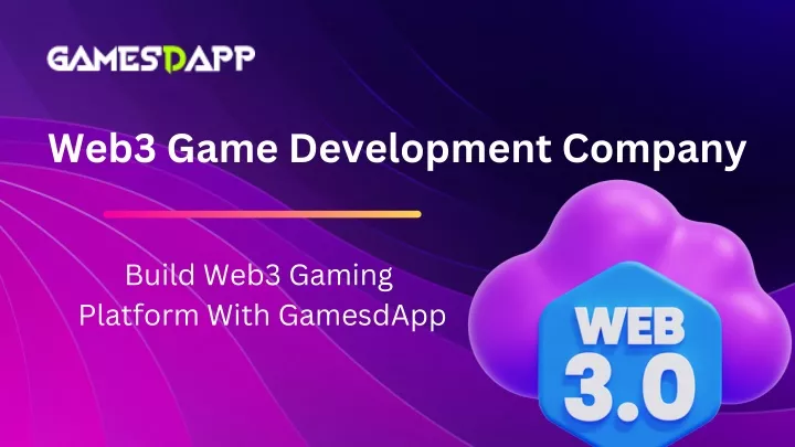 web3 game development company