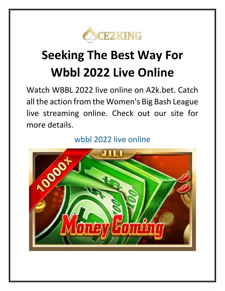 seeking the best way for wbbl 2022 live online