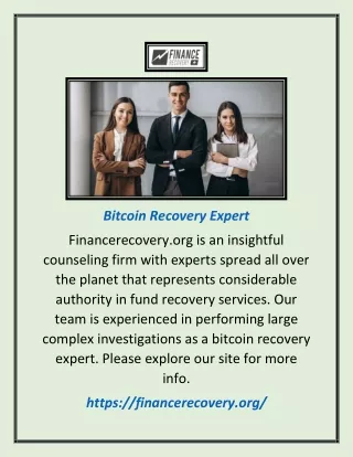 Bitcoin Recovery Expert | Financerecovery.org