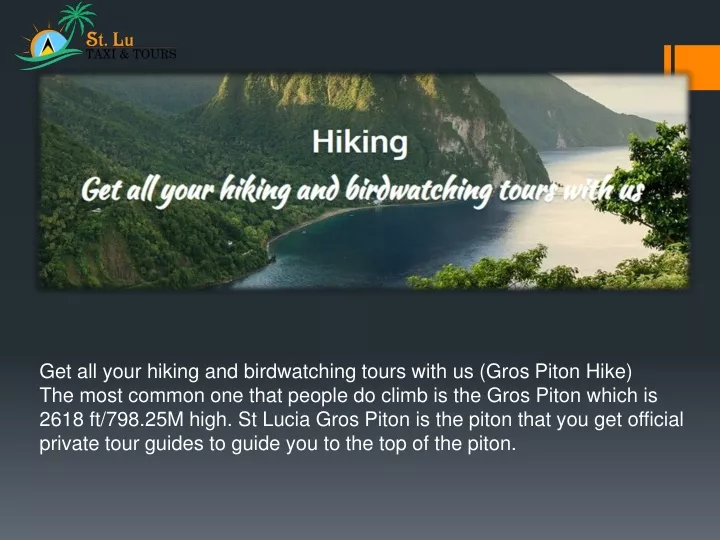 get all your hiking and birdwatching tours with