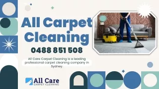 All Care Carpet Cleaning