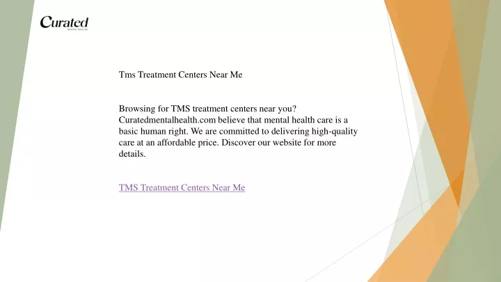 tms treatment centers near me browsing