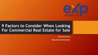 9 Factors to Consider When Looking For Commercial Real Estate for Sale