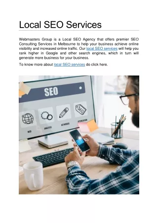 local seo services
