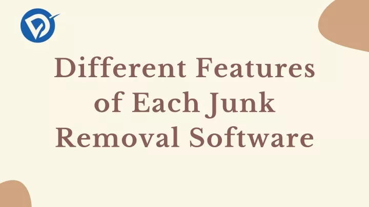 different features of each junk removal software