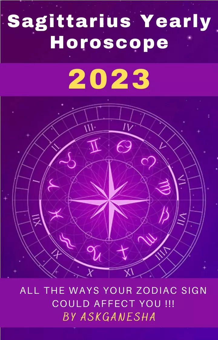 sagittarius yearly horoscope 2023
