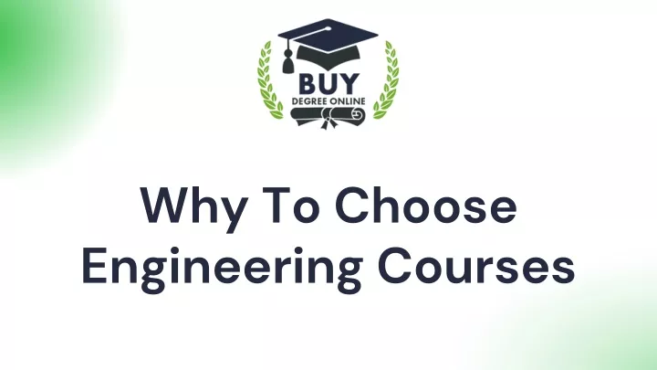 why to choose engineering courses