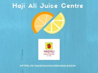 Haji Ali Juice Centre