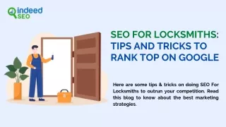 seo for locksmiths tips and tricks to rank
