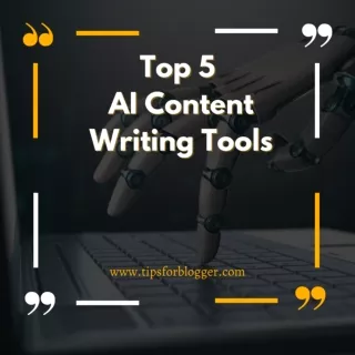Top 5 AI content writing tools