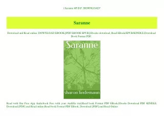 saranne p d f download