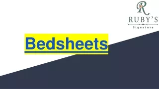 bedsheets
