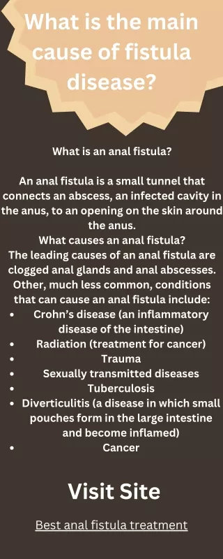 Best anal fistula treatment