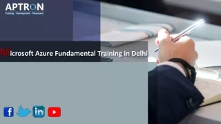 Microsoft Azure Fundamental Course in Delhi