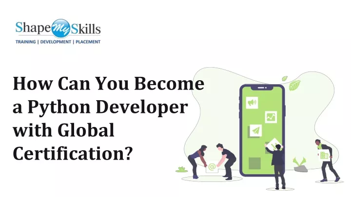 how can you become a python developer with global certification