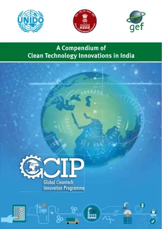 A Compendium Of Clean Technology Innovation In India