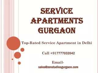 Service Apartment Gurgaon