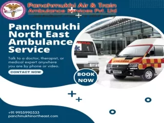 Hi-Tech Ambulance Service in Odalguri by Panchmukhi North East