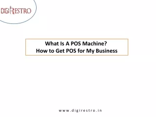 What Is A POS Machine