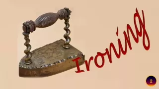 ironing