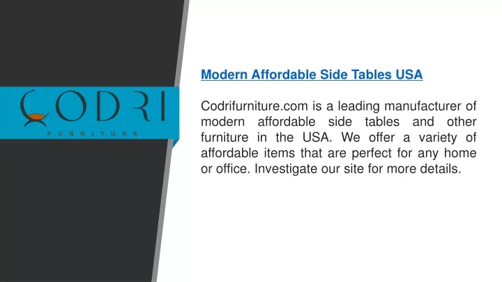 modern affordable side tables usa codrifurniture