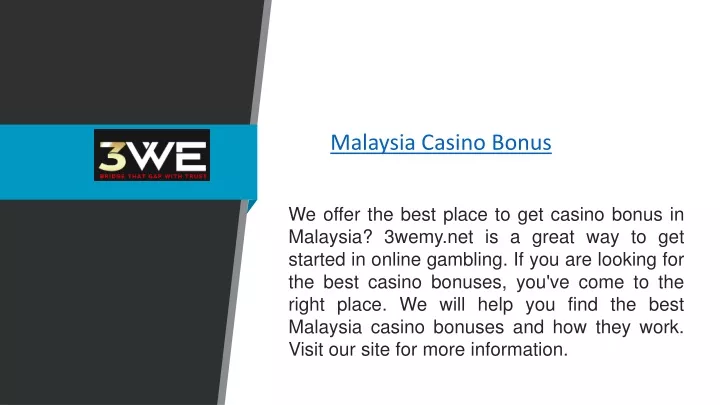 malaysia casino bonus