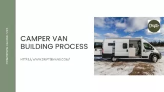Conversion Van Builders - Find Freedom in Style - Drifter Camper Vans