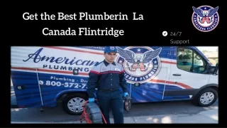 Plumber La Canada Flintridge