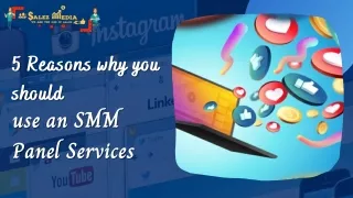 5 Reasons why you should use an SMM Panel | Salez Media