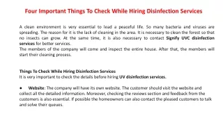 four important things to check while hiring