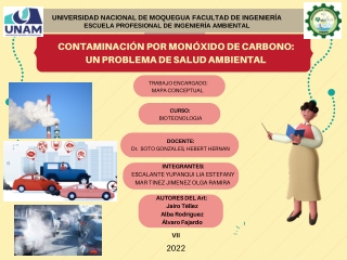 Contaminacion por CO en el ambiente-Olga Martinez -Lia Escalante