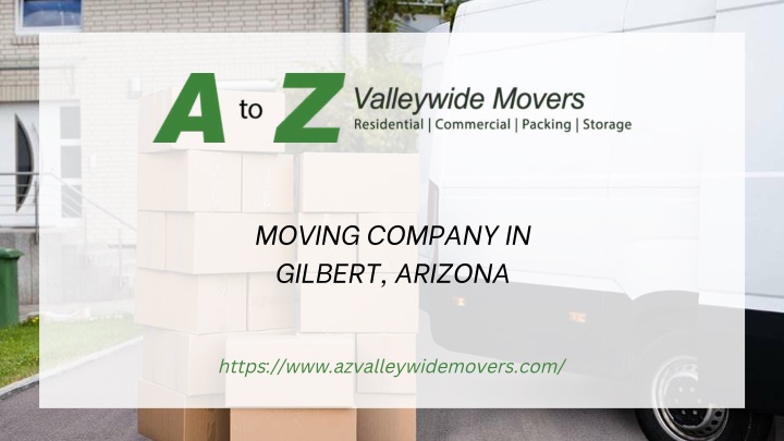 moving company in gilbert arizona