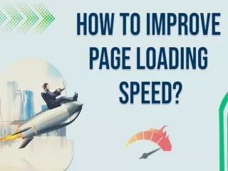 How to improve the page loading speed?