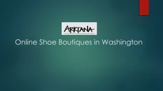Online Shoe Boutiques in Washington