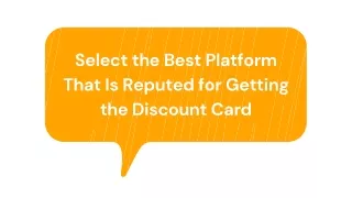select the best platform that is reputed