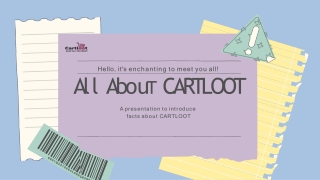 All About CARTLOOT