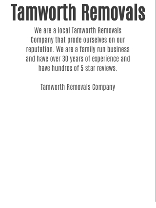 Tamworth Removals