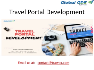 travel portal development