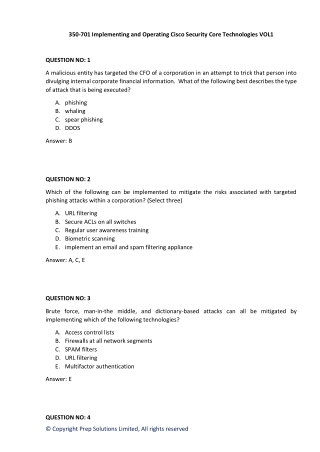 350 701 implementing and operating cisco security