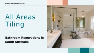 Bathroom Renovations Adelaide South Australia