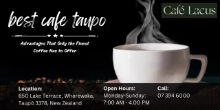 best cafe taupo
