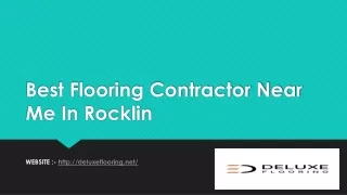 Best Flooring Contractor Near Me In Rocklin